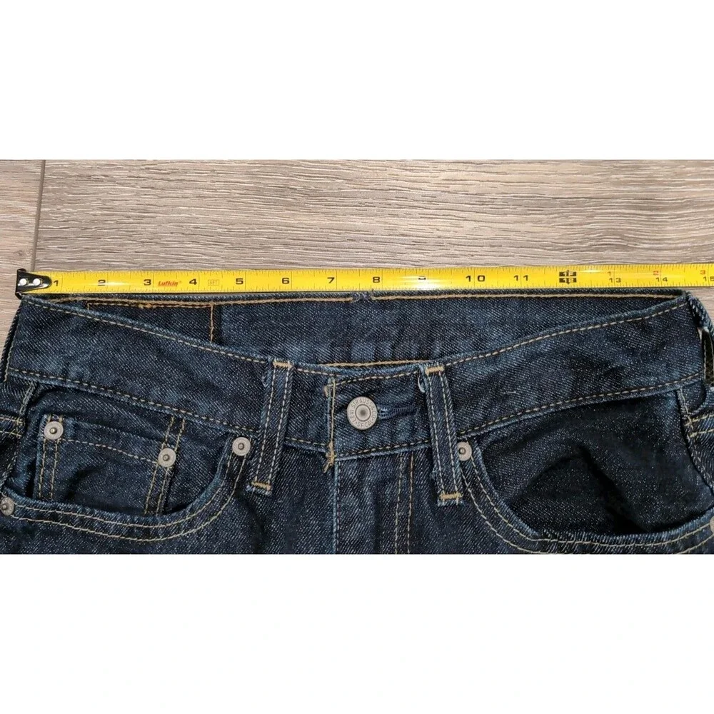 LEVI'S 514 JEANS MEN'S SIZE 29X32 Regular Fit 5 Pocket Blue Dark Wash EUC